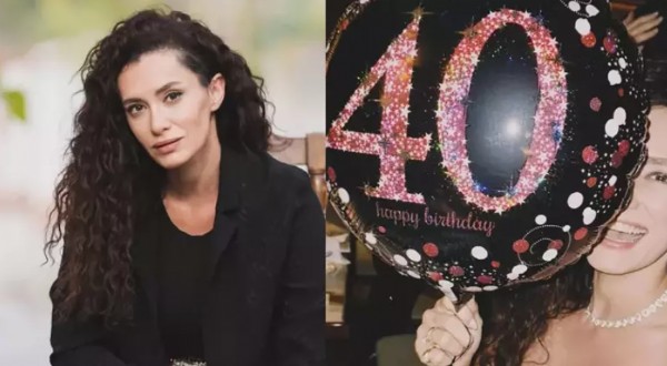 Hande Doğandemir doğum gününü kutladı!